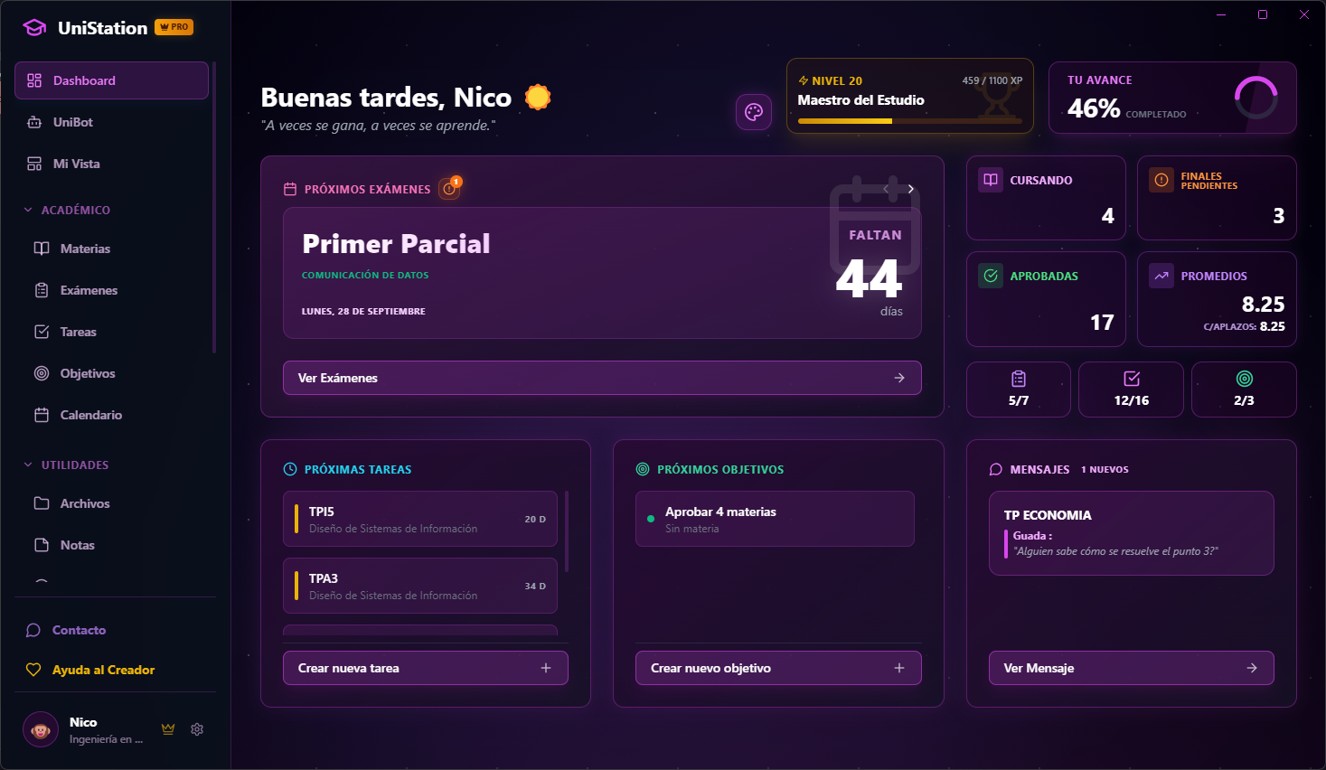 Tema Espacio